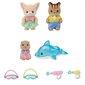 Figuuride komplekt Sylvanian Families Baby Duo 05749 цена и информация | Mänguasjad tüdrukutele | hansapost.ee