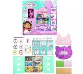 Kassi ja nukumaja komplekt Gabbys Dollhouse DIY Clay 70-0003 hind ja info | Mänguasjad tüdrukutele | hansapost.ee