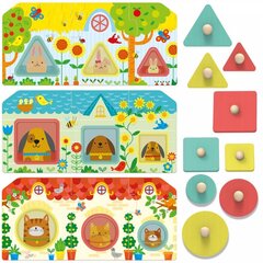 Pusle beebidele Headu Montessori 2-4 53641 hind ja info | Arendavad laste mänguasjad | hansapost.ee