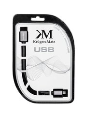 кабель usb - гнездо micro usb - вилка 0,2 м цена и информация | Kruger & Matz Телефоны и аксессуары | hansapost.ee