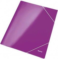 Папка на резинке Leitz Wow А4, фиолетовая цена и информация | Канцелярские товары | hansapost.ee