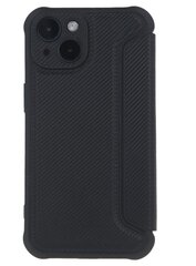 Mocco Smart Carbon Book Case Чехол для Телефона Samsung Galaxy S24 цена и информация | Чехлы для телефонов | hansapost.ee