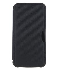 Mocco Smart Carbon Book Case Чехол для Телефона Samsung Galaxy A14 4G / A14 5G цена и информация | Чехлы для телефонов | hansapost.ee