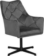 Кресло Beliani Vaksala, серый/черный цена и информация | Кресла | hansapost.ee