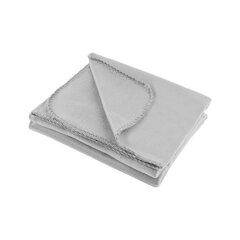 шерстяное одеяло 130x150 см teesa - серый цена и информация | Покрывала, пледы | hansapost.ee