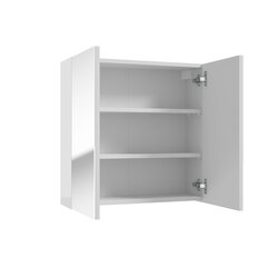 Подвесной шкаф/зеркало DUO E60, лак, глянцевый цена и информация | Deftrans Мебель и домашний интерьер | hansapost.ee