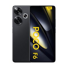 Xiaomi Poco F6 5G 12/512GB Black hind ja info | Telefonid | hansapost.ee