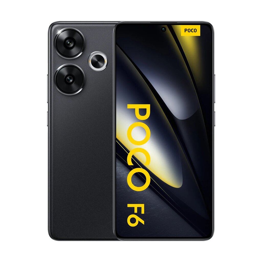 POCO F6 5G 12/512GB Black hind ja info | Telefonid | hansapost.ee