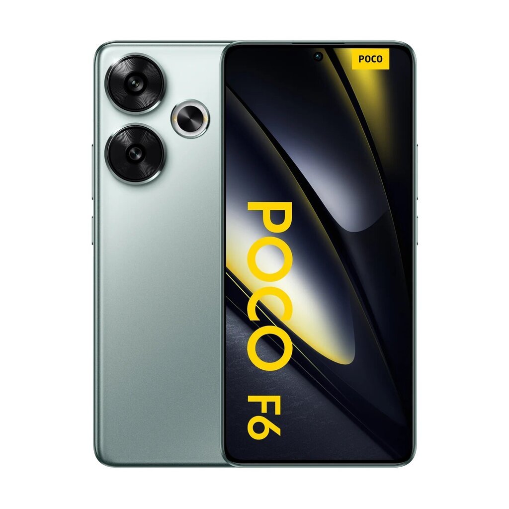 POCO F6 5G 12/512GB Green hind ja info | Telefonid | hansapost.ee