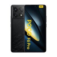 Xiaomi Poco F6 Pro 5G 12/512GB Black hind ja info | Telefonid | hansapost.ee