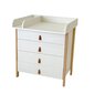 Kummut Ingvart Scandi 2-in-1, 85x80x50 cm, valge hind ja info | Kummutid | hansapost.ee