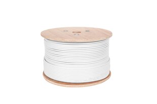 коаксиальный кабель, белый цена и информация | Кабели и провода | hansapost.ee