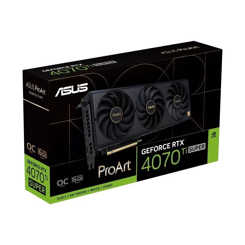 Asus ProArt GeForce RTX 4070 Ti Super OC Edition (90YV0KJ0-M0NA00) цена и информация | Videokaardid | hansapost.ee