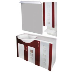 Мебель для ванной комнаты с раковиной F1000426R/427R цена и информация | Шкафчики для ванной | hansapost.ee