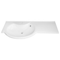 2-osaline vannitoakomplekt F1000426R/427R, valge/punane hind ja info | Vannitoakapid | hansapost.ee