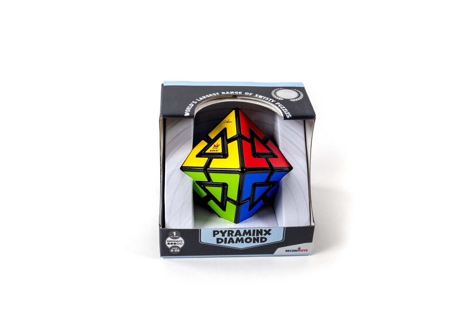 Nutimäng püramiid „Pyraminx Diamond“, Recent Toys /6 цена и информация | Arendavad laste mänguasjad | hansapost.ee