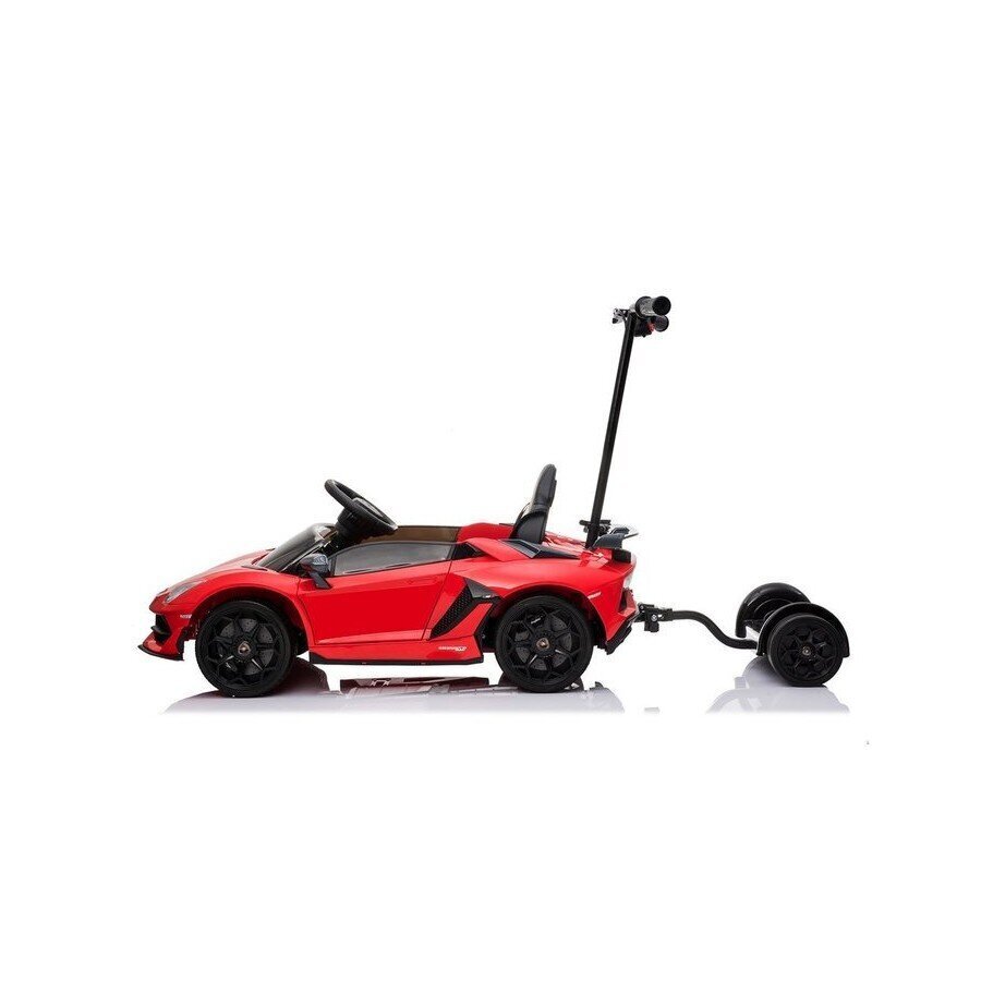 Ühekohaline laste elektriauto kooslisaplatvormiga Lamborghini Aventador SX2018, punane hind ja info | Laste elektriautod | hansapost.ee