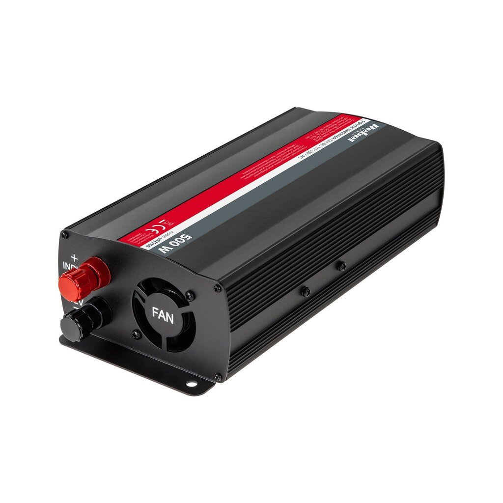 Rebel inverter 12v/230v 500w цена и информация | Inverterid ja muundurid | hansapost.ee