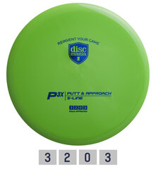 Discgolf DISCMANIA Putter S-LINE P3X lime 3/2/0/3 цена и информация | Диск-гольф | hansapost.ee
