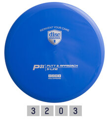 Discgolf DISCMANIA Putter S-LINE P3X teal 3/2/0/3 цена и информация | Диск-гольф | hansapost.ee