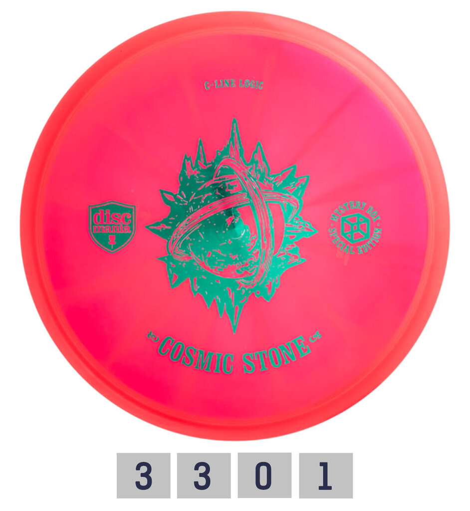 Discgolfi ketas Putter COSMIC STONE C-Line punane hind ja info | Discgolf | hansapost.ee