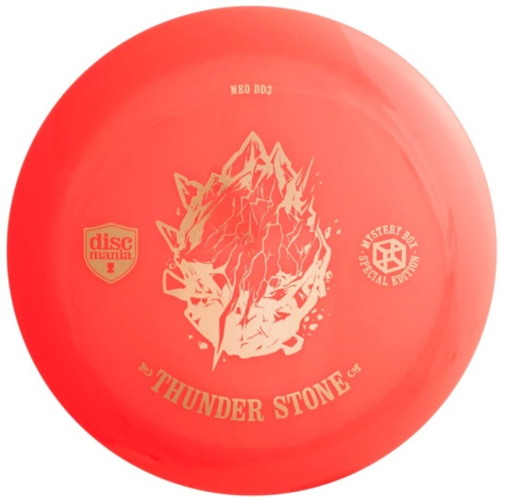 Discgolfi ketas Distance Driver THUNDER STONE DD3 punane цена и информация | Discgolf | hansapost.ee