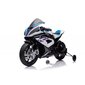 Akutoitel mootorratas lastele Lean Toys BMW HP4 Race JT5001, valge hind ja info | Laste elektriautod | hansapost.ee