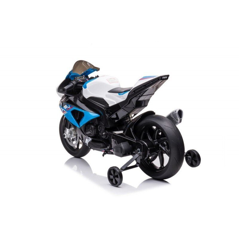 Akutoitel mootorratas lastele Lean Toys BMW HP4 Race JT5001, sinine цена и информация | Laste elektriautod | hansapost.ee