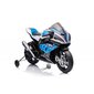 Akutoitel mootorratas lastele Lean Toys BMW HP4 Race JT5001, sinine цена и информация | Laste elektriautod | hansapost.ee