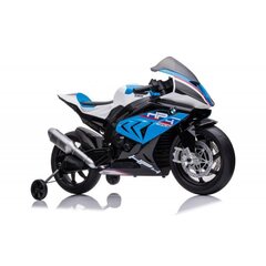 Akutoitel mootorratas lastele Lean Toys BMW HP4 Race JT5001, sinine hind ja info | Laste elektriautod | hansapost.ee