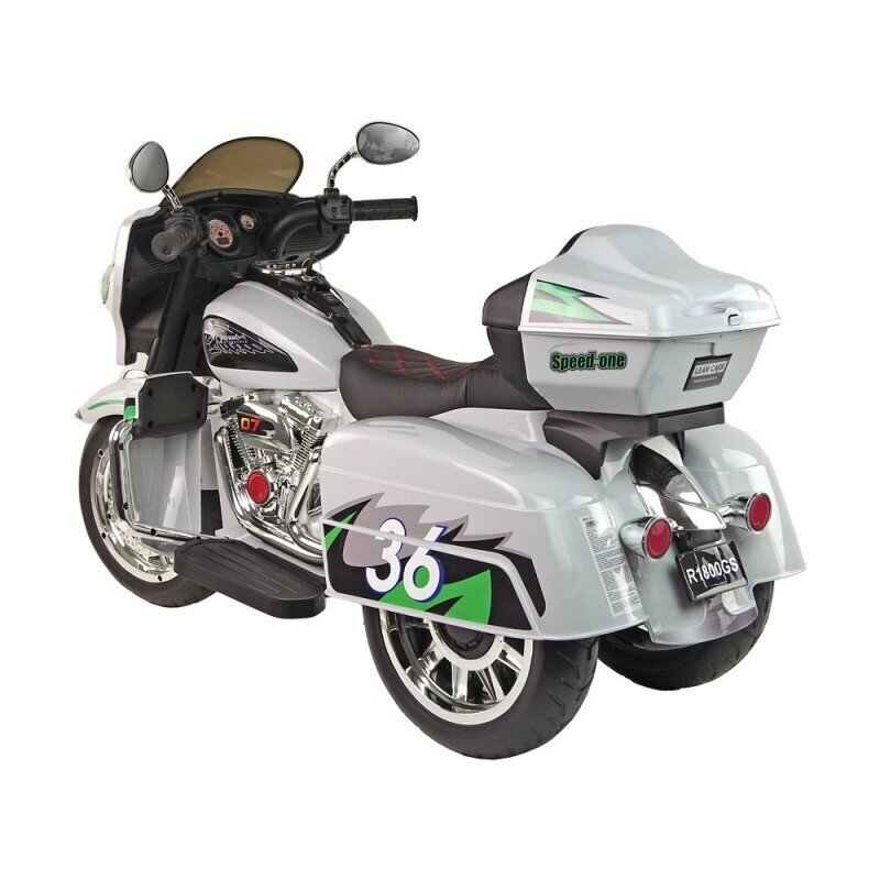 Ühekohaline elektrimootorratas lastele Lean Toys Goldwing NEL-R1800GS, hall hind ja info | Laste elektriautod | hansapost.ee