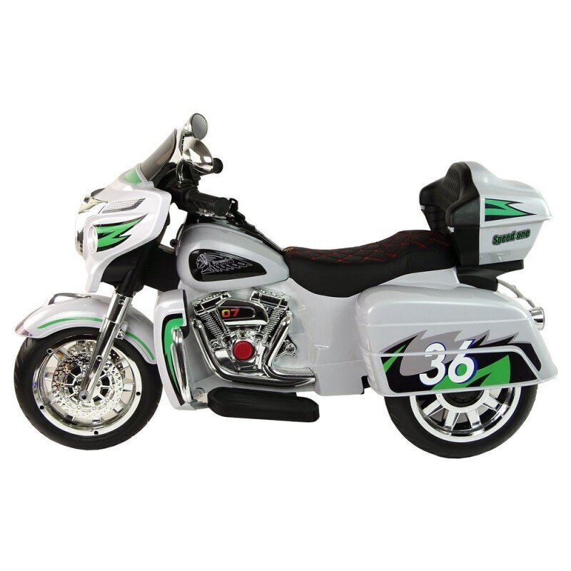 Ühekohaline elektrimootorratas lastele Lean Toys Goldwing NEL-R1800GS, hall hind ja info | Laste elektriautod | hansapost.ee