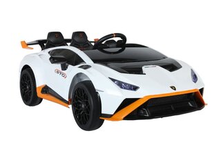 Ühekohaline elektriauto lastele Lamborghini Sto Drift, valge hind ja info | Laste elektriautod | hansapost.ee