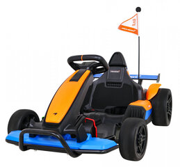 Ühekohaline kart lastele McLaren Drift, oranž цена и информация | Электромобили для детей | hansapost.ee