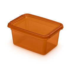 Karp 14x19x9cm 1,5l merevaigukollane hind ja info | Hoiukastid ja korvid | hansapost.ee