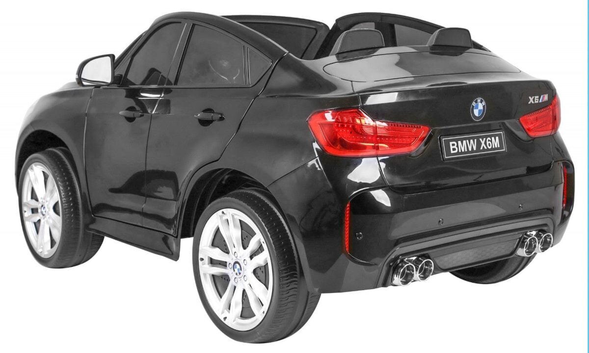 Kahekohaline elektriauto BMW X6M XXL, must hind ja info | Laste elektriautod | hansapost.ee