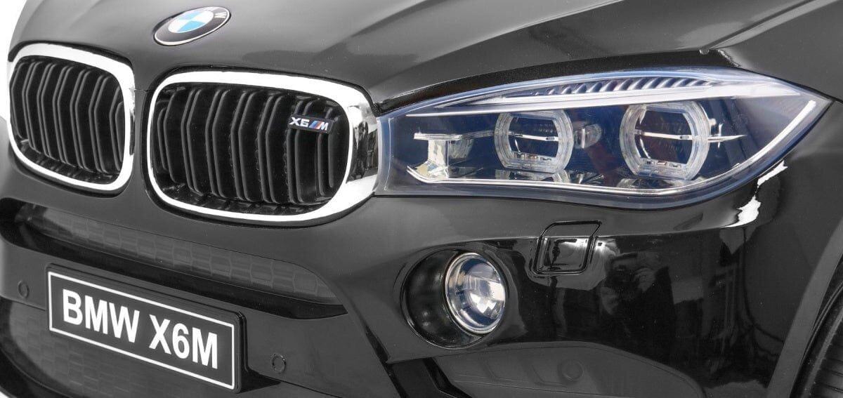 Ühekohaline laste elektriauto BMW X6M, Must цена и информация | Laste elektriautod | hansapost.ee