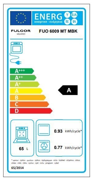 Fulgor Fuo 6009 MT MBK Urbantech цена и информация | Ahjud | hansapost.ee
