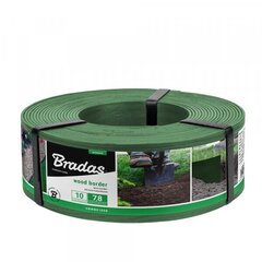 Vejos atitvaras Bradas WOOD BORDER, 78mm x 2.8mm x 10m, žalias цена и информация | Садовые инструменты | hansapost.ee