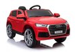 Ühekohaline laste elektriauto Audi RS Q5, punane цена и информация | Laste elektriautod | hansapost.ee