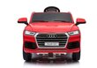 Ühekohaline laste elektriauto Audi RS Q5, punane цена и информация | Laste elektriautod | hansapost.ee