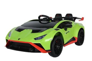 Ühe elektriauto Lamborghini Lean Toys, roheline hind ja info | Laste elektriautod | hansapost.ee