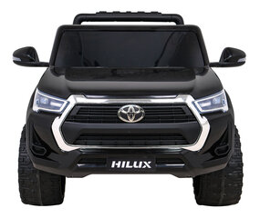 Одноместный электромобиль Toyota Hilux, черный цена и информация | Электромобили для детей | hansapost.ee