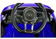 Kahekohaline laste elektriauto Audi R8, valge цена и информация | Laste elektriautod | hansapost.ee