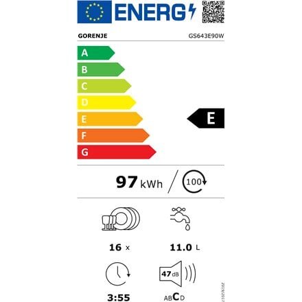 Gorenje GS643E90W цена и информация | Nõudepesumasinad | hansapost.ee