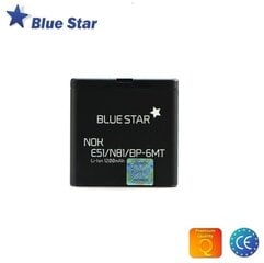 BlueStar Аккумулятор Nokia E51 N97 N81 Li-Ion 1200 mAh Аналог BP-6MT цена и информация | Аккумуляторы для телефонов | hansapost.ee