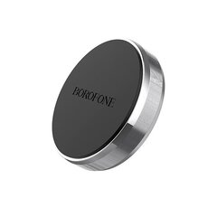 Borofone Car holder BH7 Platinum magnetic, stick-on base silver цена и информация | Держатели для телефонов | hansapost.ee