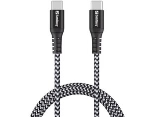 Sandberg 441-38 Survivor USB-C- USB-C kaabel 1M цена и информация | Borofone 43757-uniw | hansapost.ee