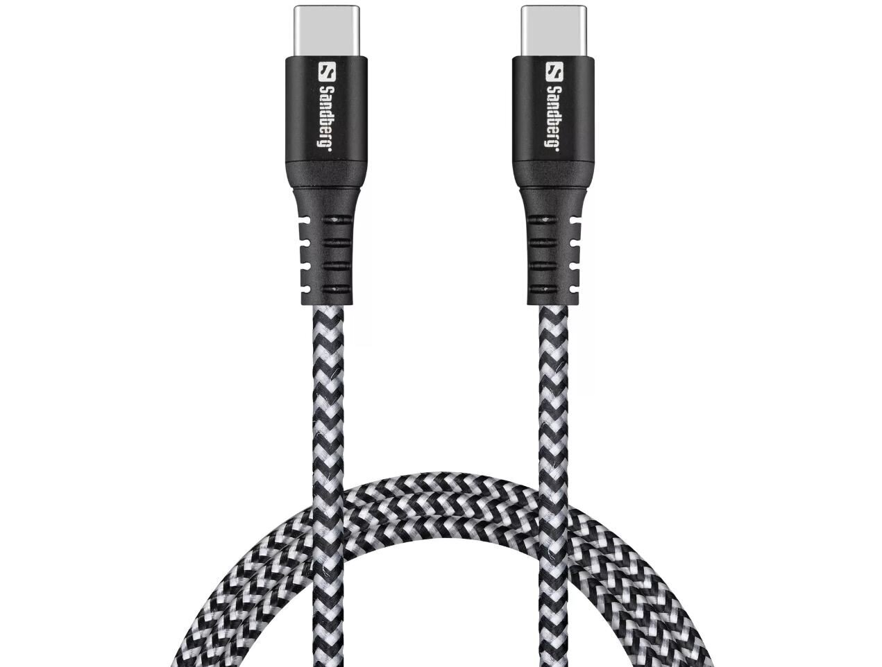 Sandberg 441-38 Survivor USB-C- USB-C kaabel 1M hind ja info | Mobiiltelefonide kaablid | hansapost.ee