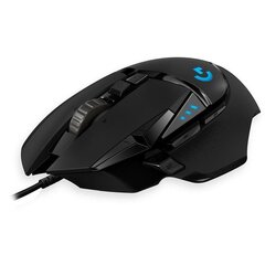 Logitech G502, черный цена и информация | Компьютерные мыши | hansapost.ee